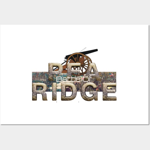 Pea Ridge Battlefield Wall Art by teepossible